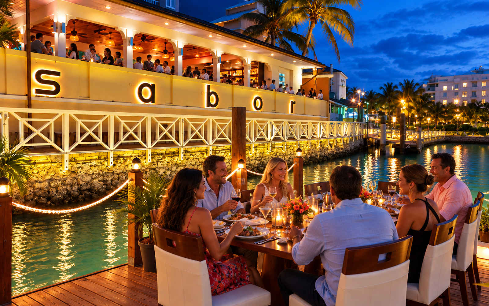 Dining in Grand Bahama