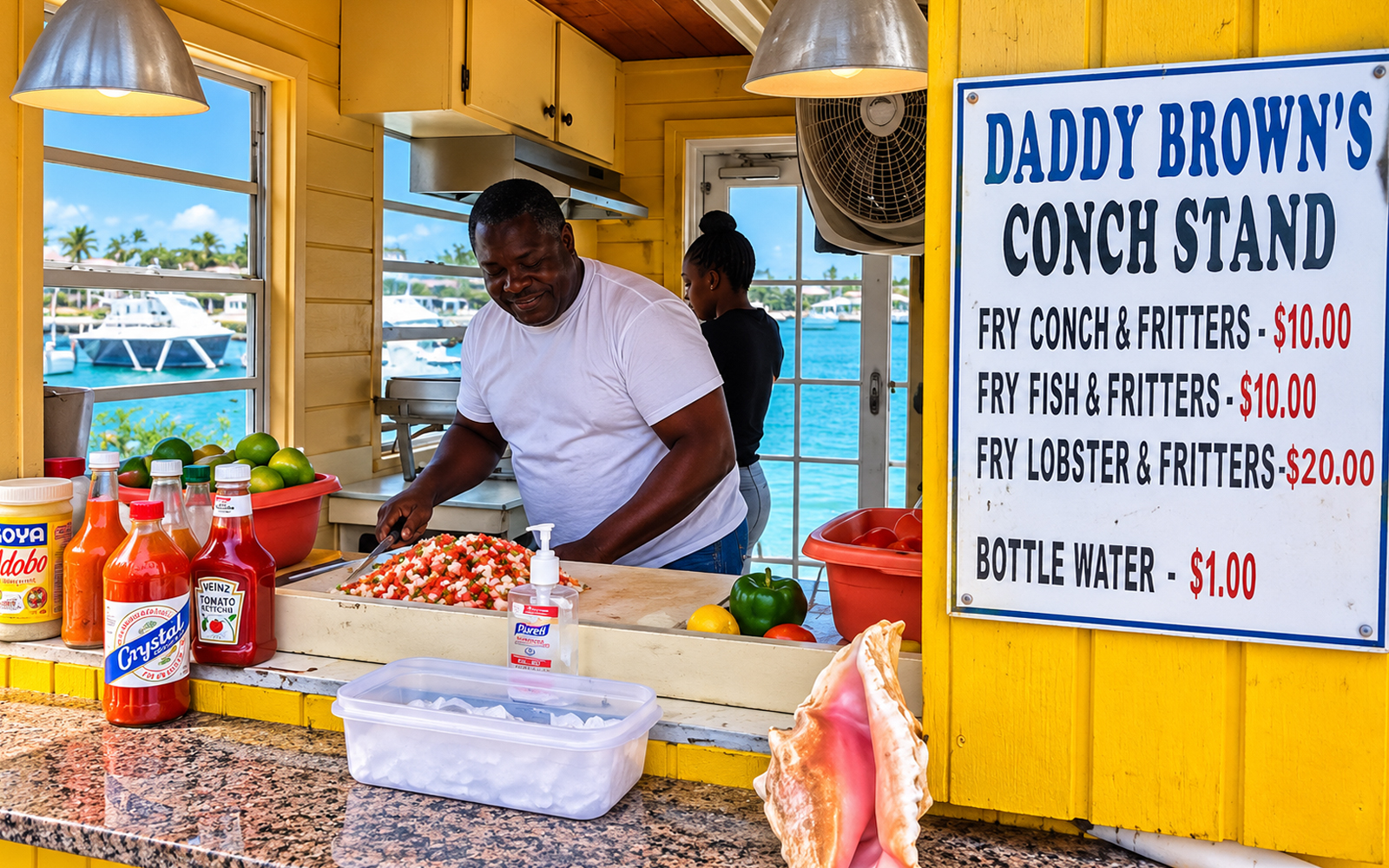 Daddy Browns Conch Stand